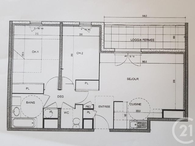 Appartement T3 à vendre - 3 pièces - 62.39 m2 - ST MARCEL - 01 - RHONE-ALPES - Century 21 L'Immobilière Jassans Appartement T3 à vendre - 3 pièces - 62.39 m2 - ST MARCEL - 01 - RHONE-ALPES - Century 21 L'Immobilière Jassans