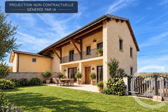 maison à vendre - 1 pièce - 312.0 m2 - CIVRIEUX - 01 - RHONE-ALPES - Century 21 L'Immobilière Jassans